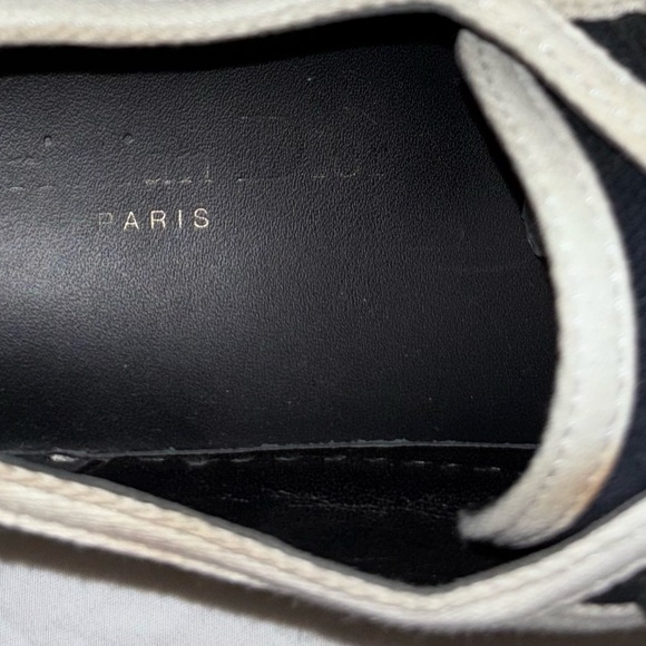 Christian Dior WalkN Dior Black Canvas Monochrome Women's Sneakers SZ 9 - Picture 11 of 13